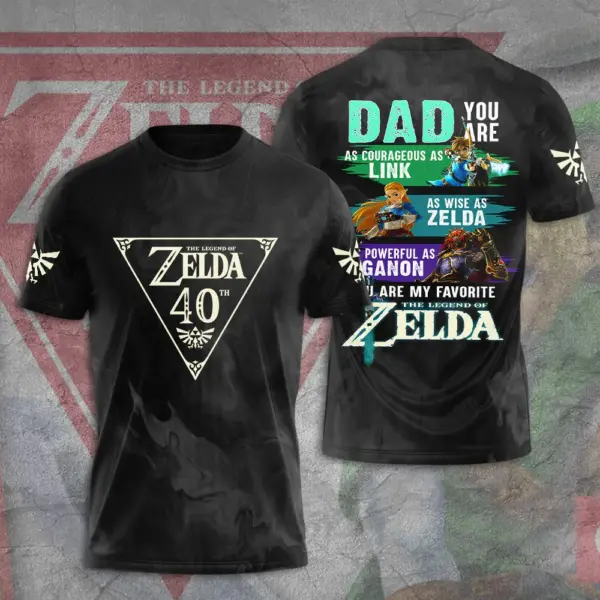 The Legend of Zelda 40th Anniversary 3D Apparel -THK122469