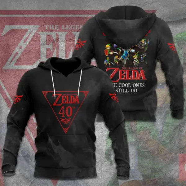 Alternative view of The Legend of Zelda 40th Anniversary 3D Apparel -THK122461