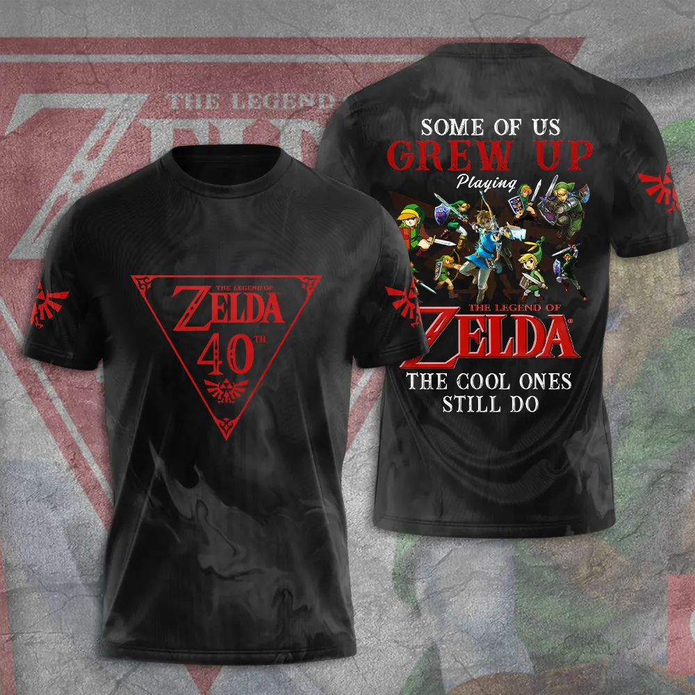 The Legend of Zelda 40th Anniversary 3D Apparel -THK122461