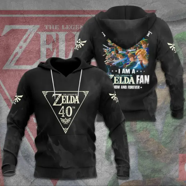 Alternative view of The Legend of Zelda 40th Anniversary 3D Apparel -THK122465