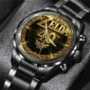 The Legend of Zelda 40th Anniversary Black Stainless Steel Watch