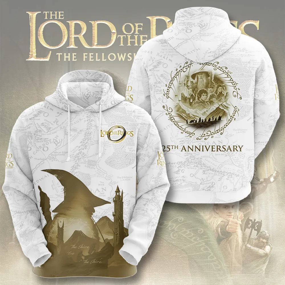 The Lord of the Rings 25th Anniversary 2026 3D Apparel -THK120741 - Image 2