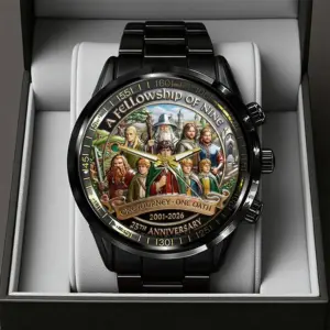 Alternative view of The Lord of the Rings Black Stainless Steel Watch -THK121384