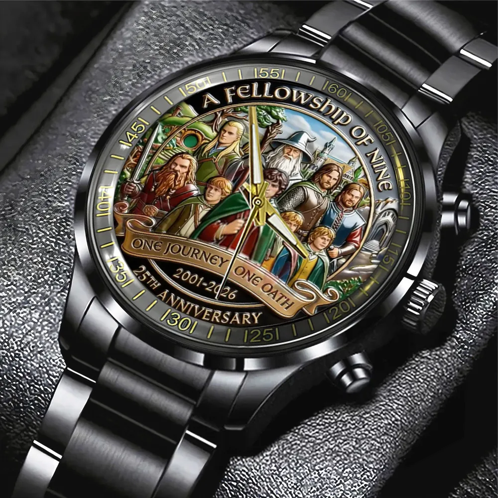 The Lord of the Rings Black Stainless Steel Watch -THK121384