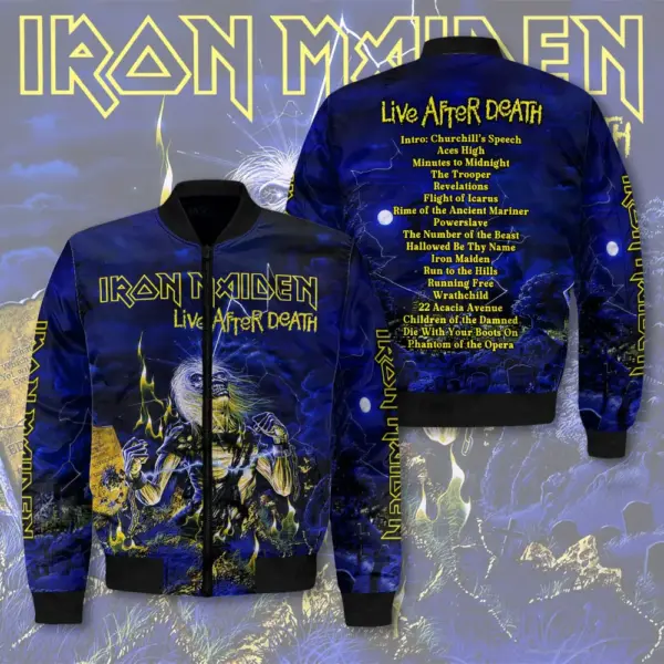 Iron Maiden Life After Death 3D Bomber Jacket