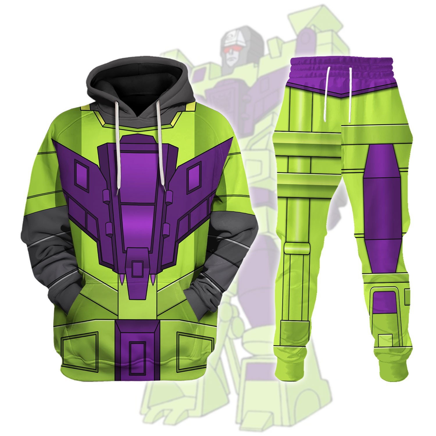 Devastator Transfomers Robot Costume 3D Apparel