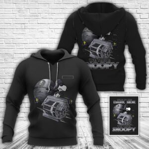 Alternative view of Personalized Come To The Dark Side We Have Snoopy 3D Apparel