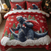 Godzilla Piece Quilted Bedding Set