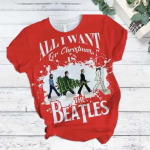 Alternative view of PREMIUM THE BEATLES PAJAMAS SET