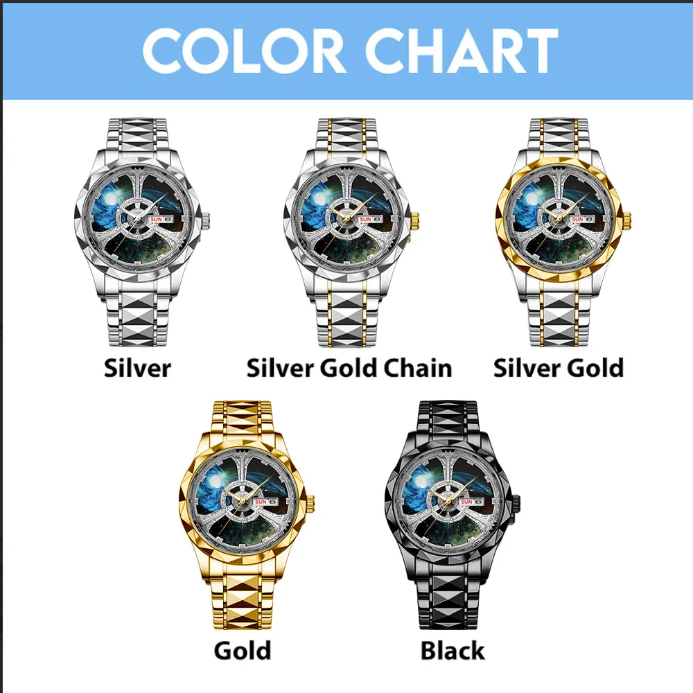 Star Trek Alloy Luxury Quartz Watch -THK119129 - Image 3