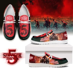 Personalized Stranger Things Hey Dude Shoes
