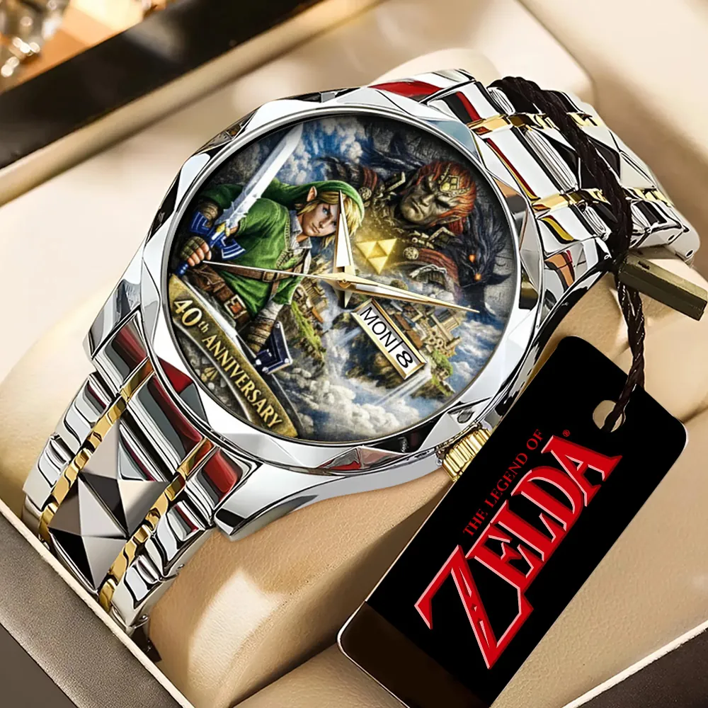 The Legend of Zelda 40th Anniversary Alloy Luxury Quartz Watch-THK122085