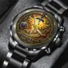 The Legend of Zelda 40th Anniversary Black Stainless Steel Watch -THK122090