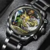 The Legend of Zelda 40th Anniversary Black Stainless Steel Watch -THK122079