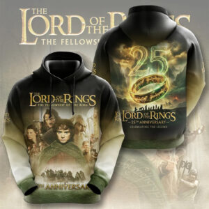 Alternative view of The Lord of the Rings 25th Anniversary 2026 3D Apparel -THK119673