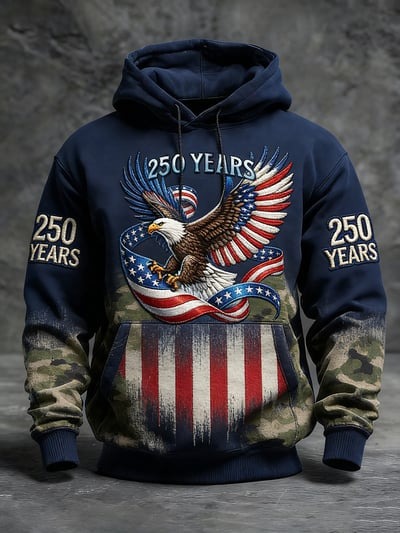 Men's 250th Anniversary of the Founding of the United States Hoodie -THK122346