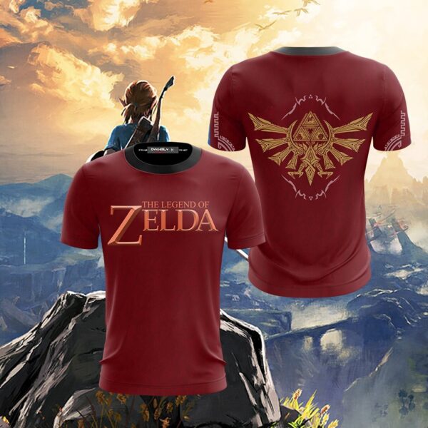 The Legend of Zelda 40th Anniversary 3D Apparel -THK122509