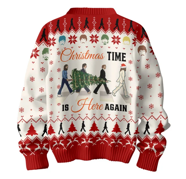 The Beatles Ugly Sweater - Image 3
