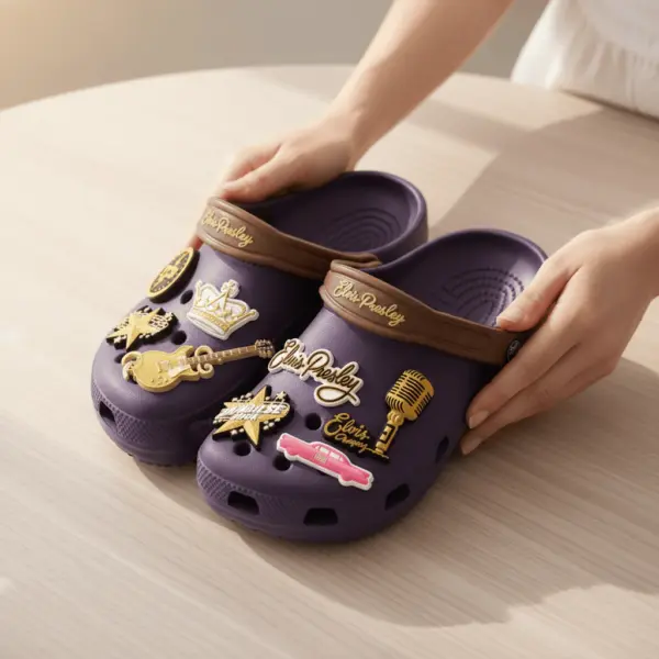 Alternative view of ELVIS PRESLEY PREMIUM Crocs Clogs Shoes