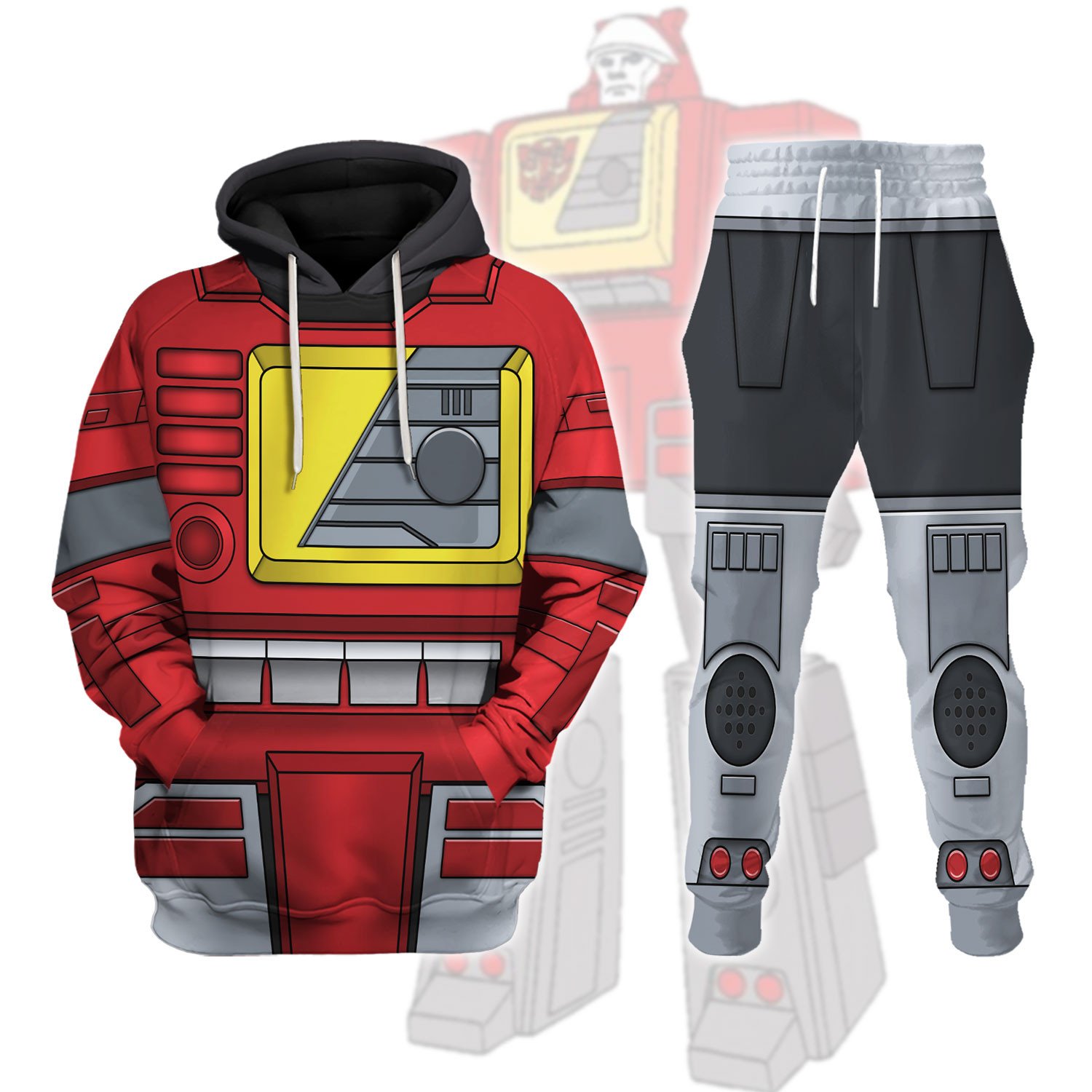 Blaster Transfomers Robot Costume 3D Apparel