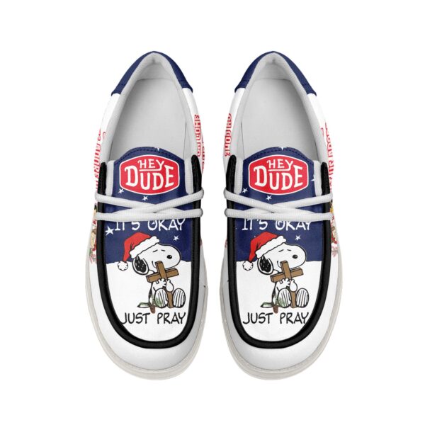 Alternative view of Snoopy x Christmas Hey Dude Shoes