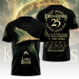 The Lord of the Rings 25th Anniversary 2026 3D Apparel -THK119814