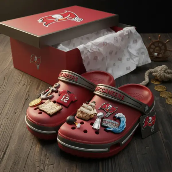 Alternative view of BUCCANEERS PREMIUM Crocs Clogs Shoes