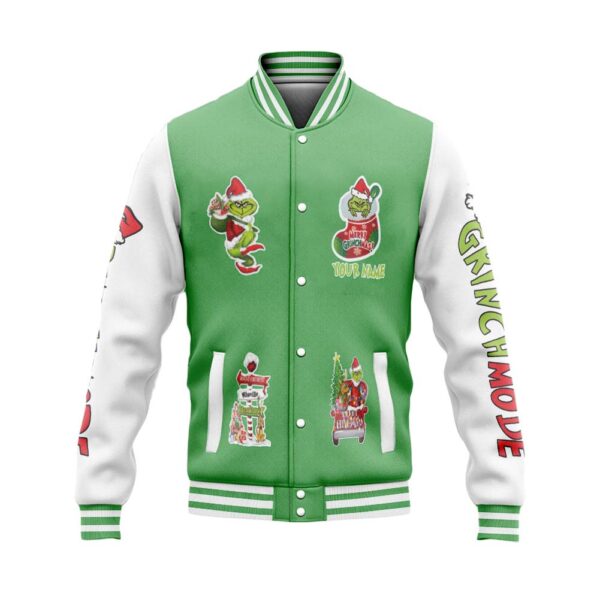 Alternative view of The Grinch x Christmas Varsity Jacket - THK118412