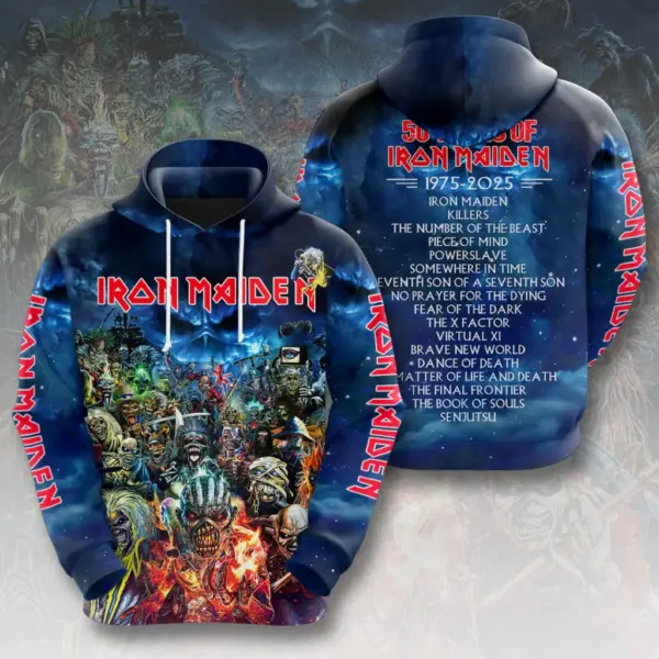 Iron Maiden 50th Anniversary 3D Apparel -THKBUY118274