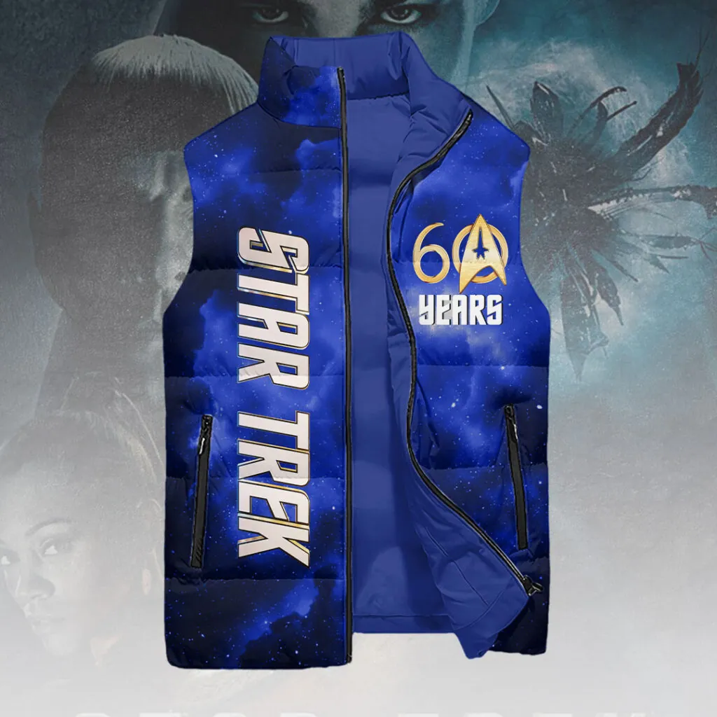 Star Trek: The Original Series 60th Anniversary 3D Sleeveless Down Jacket - Image 3