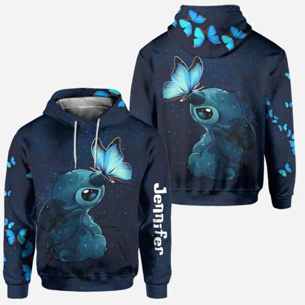 Alternative view of Personalized Stitch Hoodie And Leggings