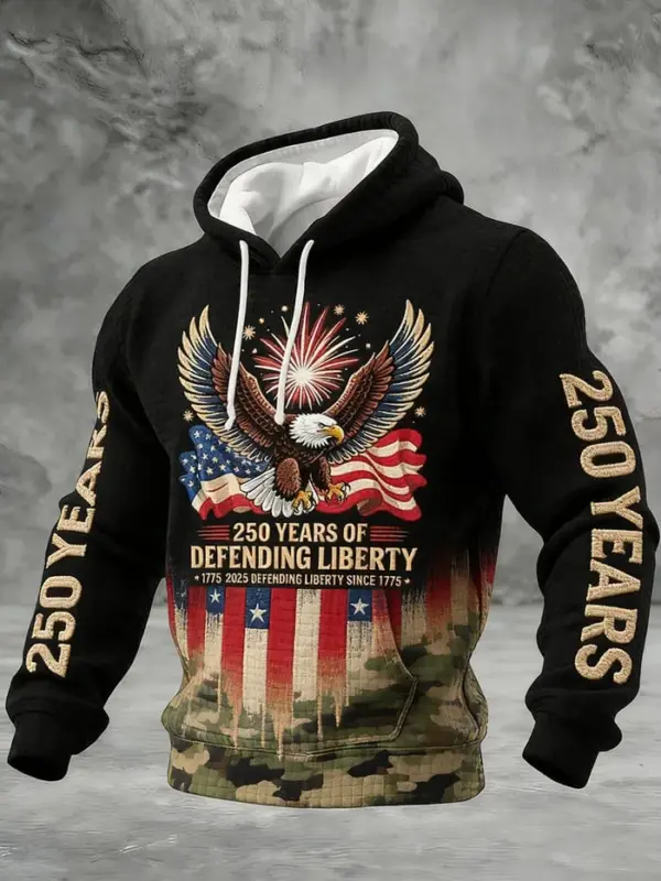 US 250th Anniversary Waffle Hoodie -THK122313