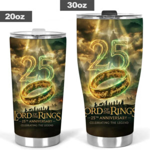 Alternative view of The Lord of the Rings 25th Anniversary Tumbler Cup -THK119695