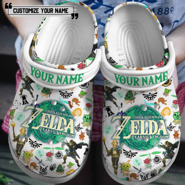The Legend Of Zelda Crocs Crocband Clogs Shoes Comfortable For Men Women and Kids