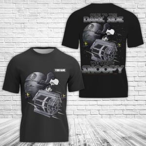 Personalized Come To The Dark Side We Have Snoopy 3D Apparel