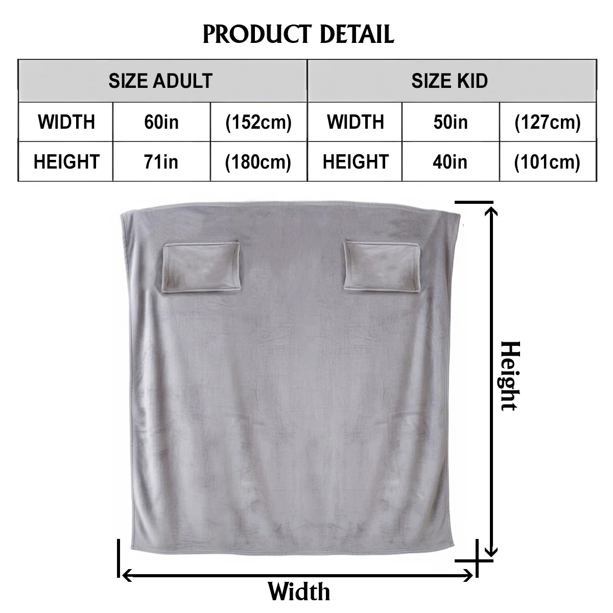 Personalized Merry Grinchmas Wearable Blanket - Image 5