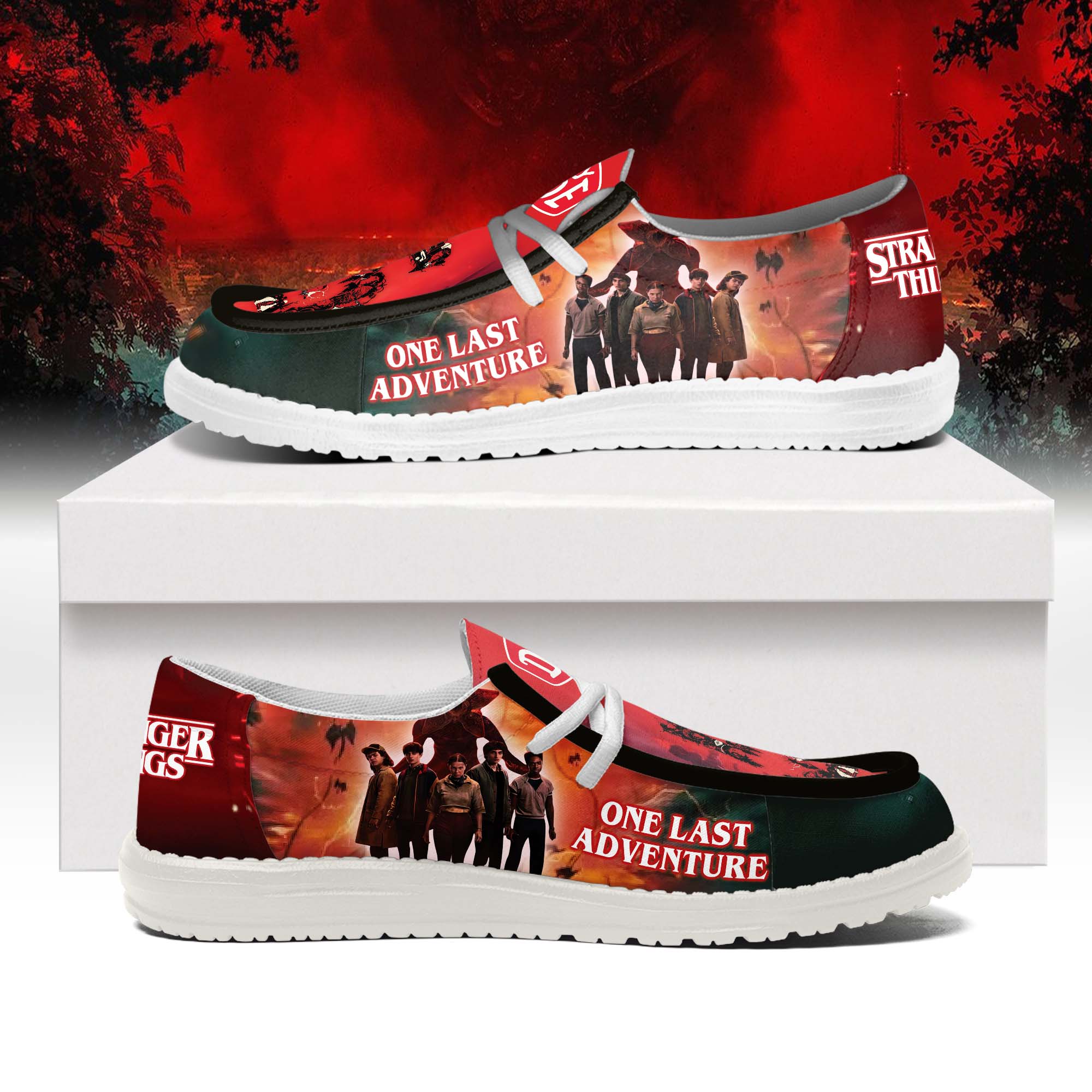 Personalized Stranger Things Hey Dude Shoes - Image 5
