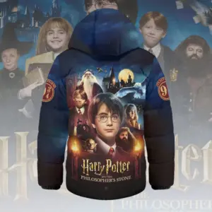 Alternative view of Harry Potter 25th Anniversary Thickened Down Hooded Jacket