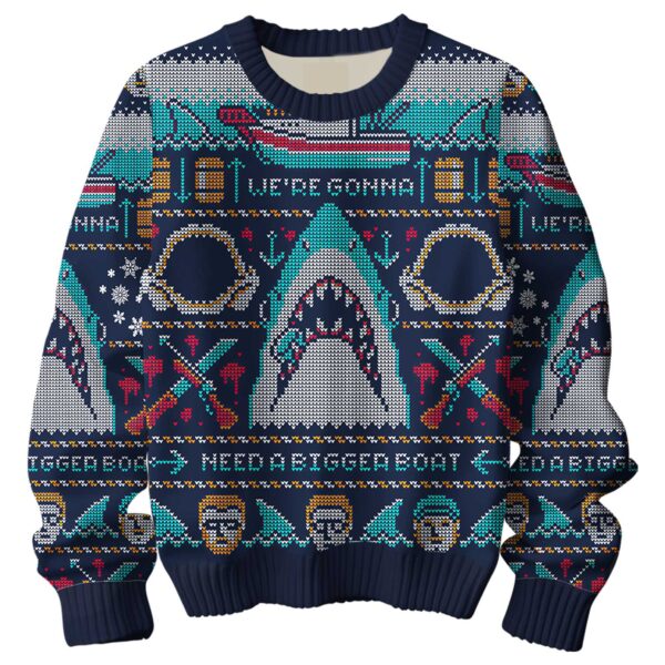 Alternative view of JAWS Knitted Sweater - THK117570