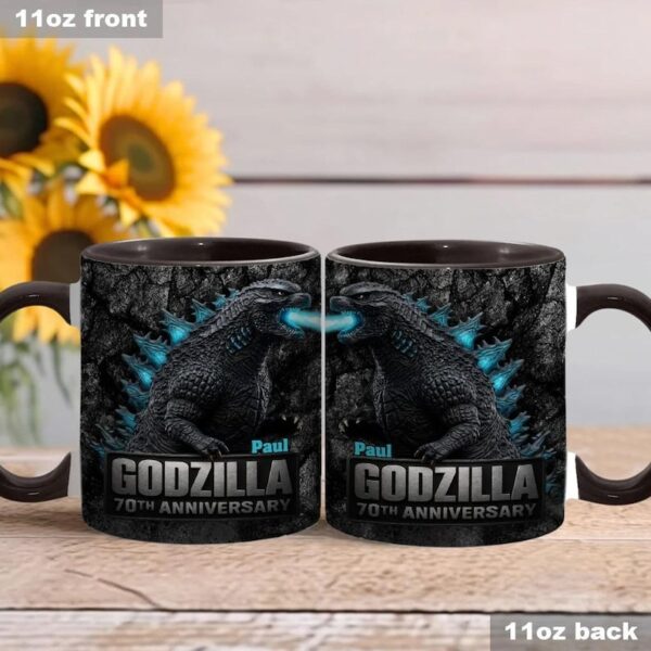 Alternative view of Godzilla 70th Anniversary Mug- THK122511