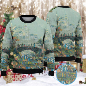 LOTR Version 4 Christmas Knitted Sweater
