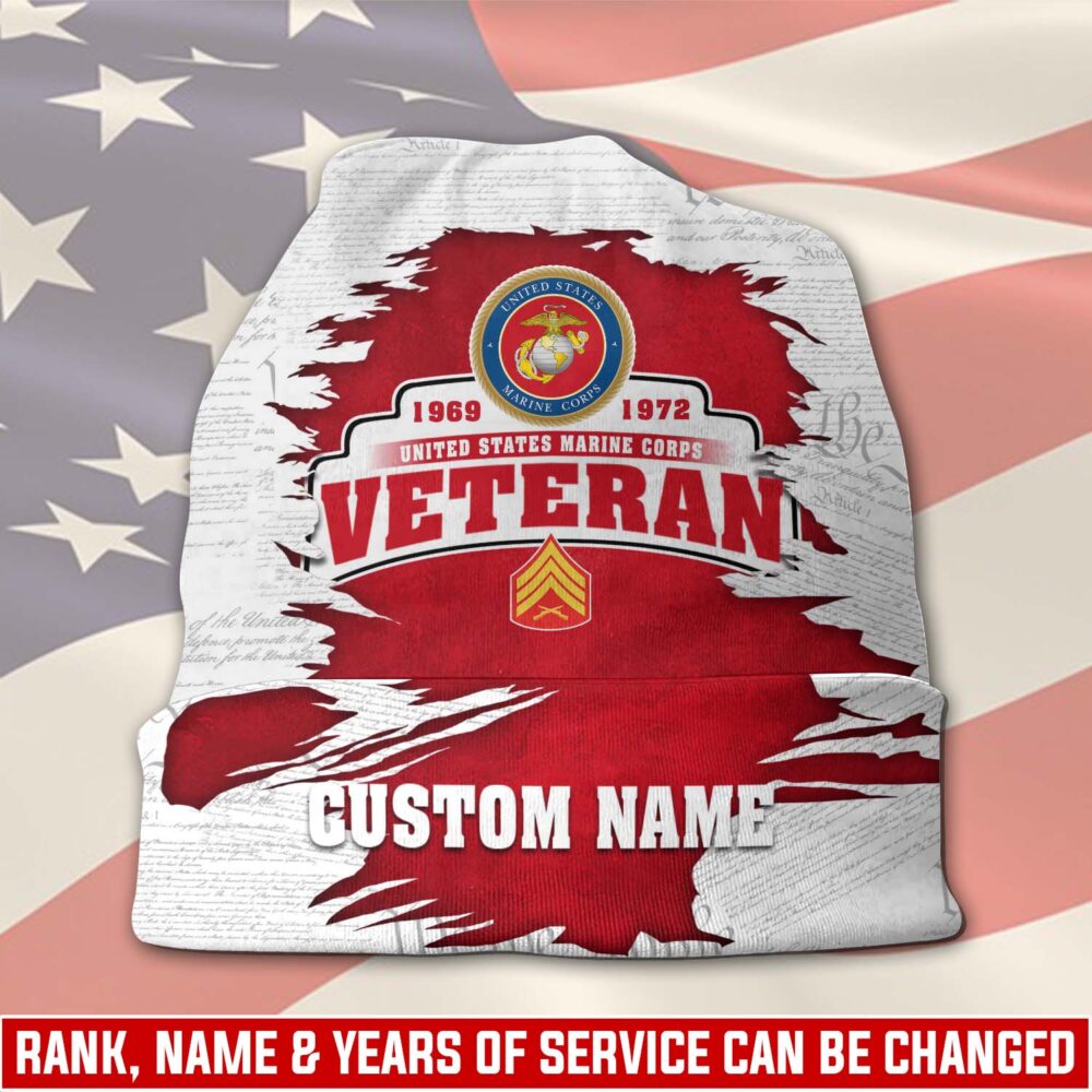 Military Printed Beanie Hat - THK119044 - Image 6