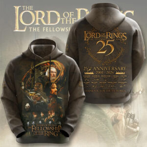 Alternative view of The Lord of the Rings 25th Anniversary 2026 3D Apparel -THK119859