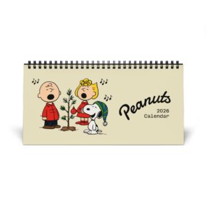 Peanuts Charlie Brown 2026 Desktop Calendar