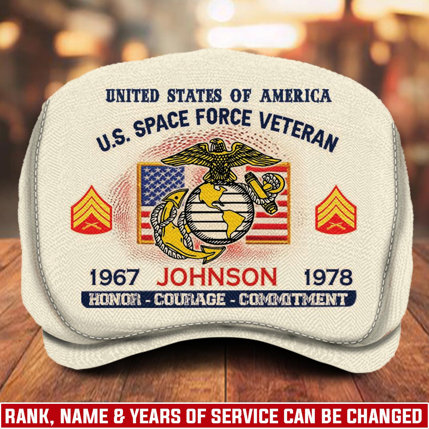 Military Jeff Cap - THK118718 - Image 7