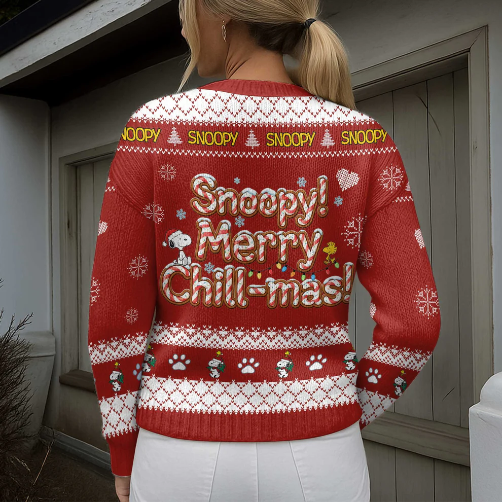 Snoopy 3D Women Short Cardigan - Image 2
