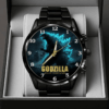 Godzilla Black Stainless Steel Watch -THK119490
