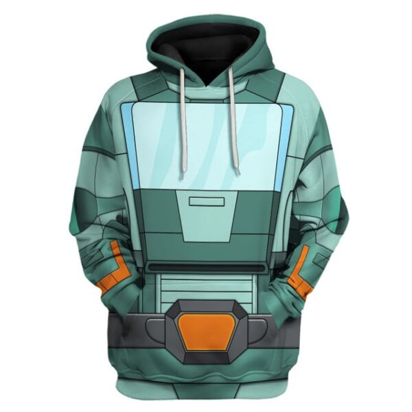 Alternative view of Kup Transfomers Robot Costume 3D Apparel
