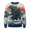 Godzilla Christmas Knitted Sweater