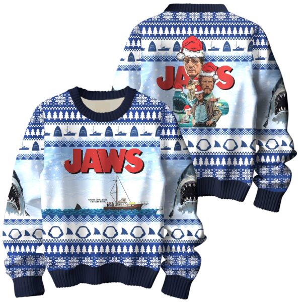 JAWS Knitted Sweater - THK117576